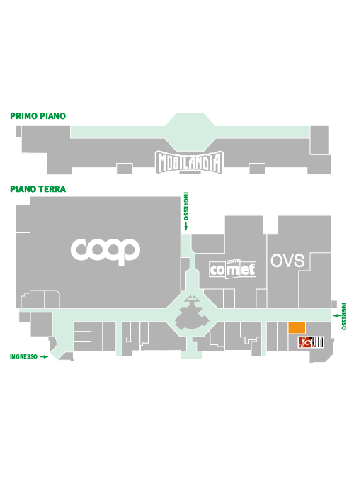 Centro Commerciale Euro Torri | Rita caffè | dove siamo dentro al centro
