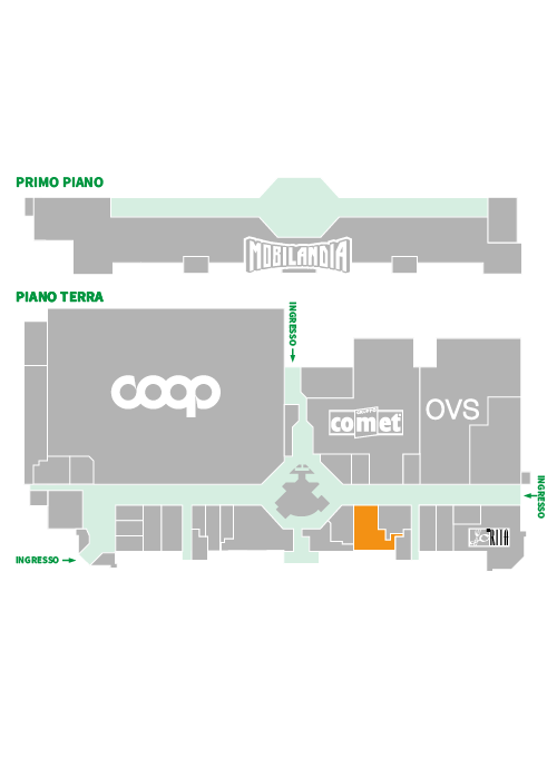 Centro Commerciale Euro Torri | KappaStore | dove siamo dentro al centro