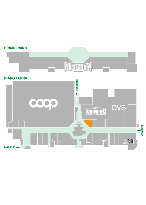 Centro Commerciale Euro Torri | Ottica Righetti | dove siamo dentro al centro