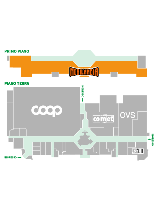 Centro Commerciale Euro Torri | Mobilandia | dove siamo dentro al centro
