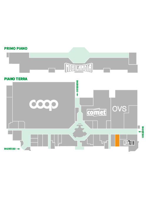 Centro Commerciale Euro Torri | Vaccari Profumerie | dove siamo dentro al centro