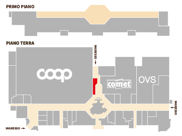 Centro Commerciale Euro Torri | SEGAFREDO BAR | dove siamo dentro al centro