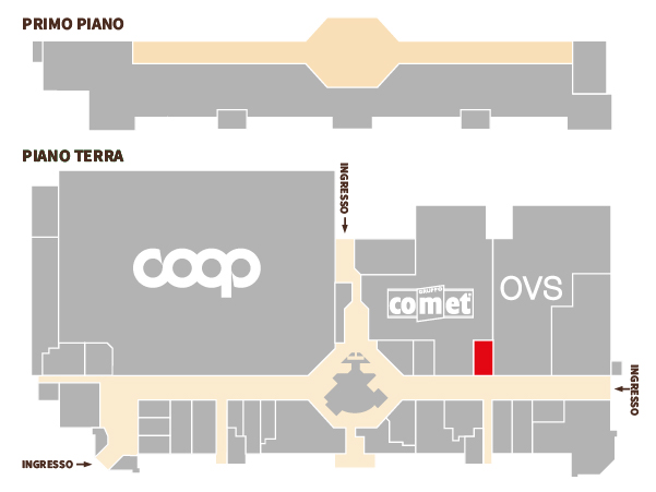 Centro Commerciale Euro Torri | ERBORISTERIA LA SIBILLA | dove siamo dentro al centro