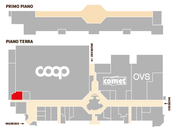 Centro Commerciale Euro Torri | POSTE ITALIANE | dove siamo dentro al centro
