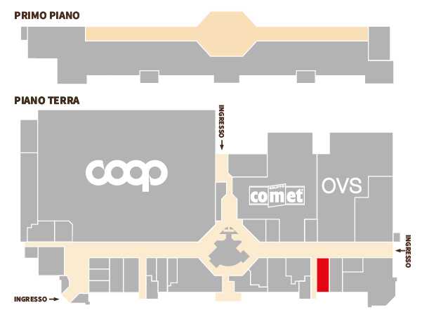 Centro Commerciale Euro Torri | YAN NAIL centro estetico | dove siamo dentro al centro