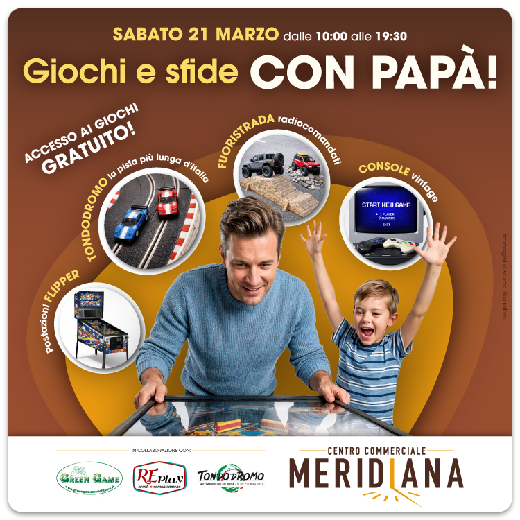 Centro Commerciale Euro Torri | Giochi e sfide con Papà!