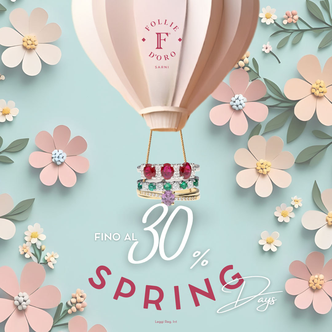 Centro Commerciale Euro Torri | Promozione Voglia di novità?<br>La risposta è negli Spring Days di Follie d’Oro!